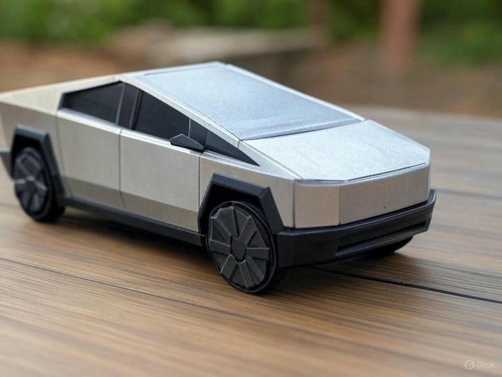Origami Cybertruck