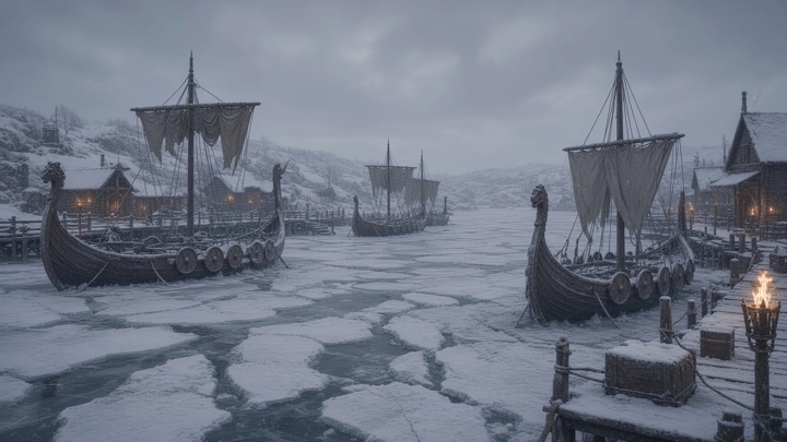World &mdash; Frozen Harbor