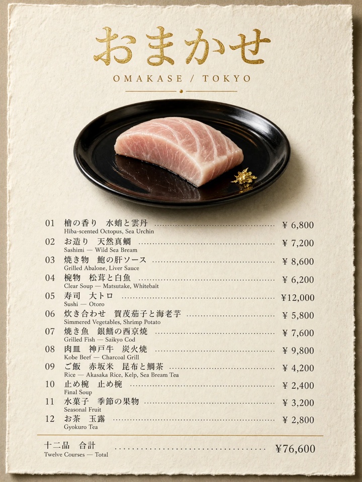 Omakase / Tokyo